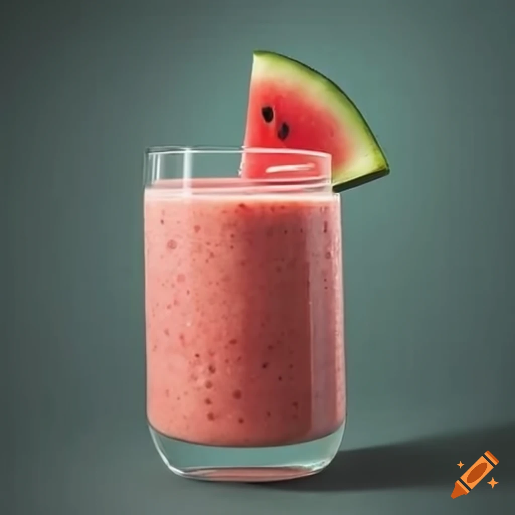 refreshing watermelon smoothie