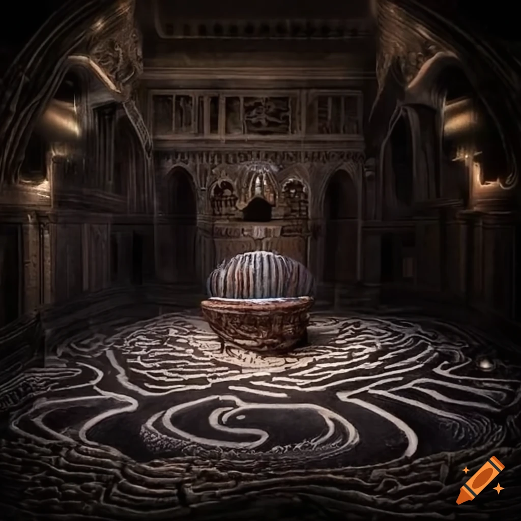 cozy and mysterious labyrinth