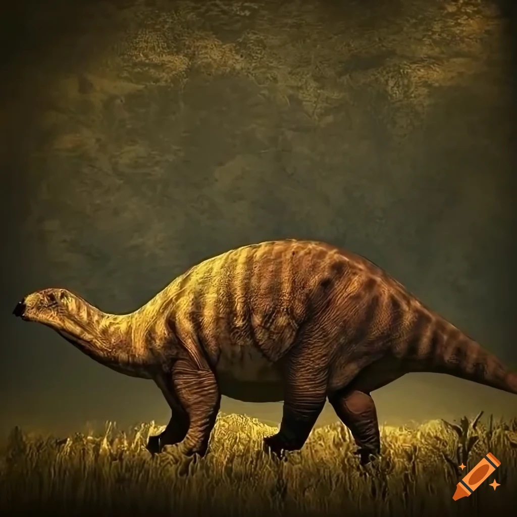 detailed image of a Iguanodon dinosaur