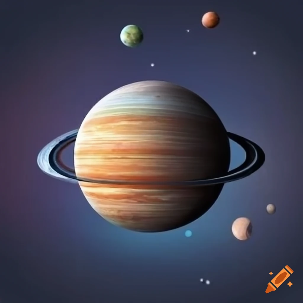 illustration of the solar system