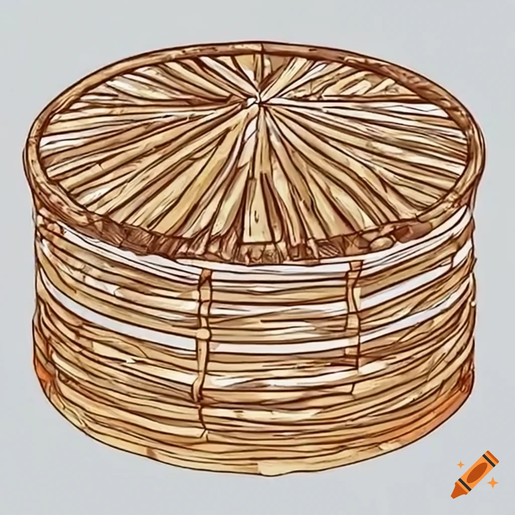 wooden round house