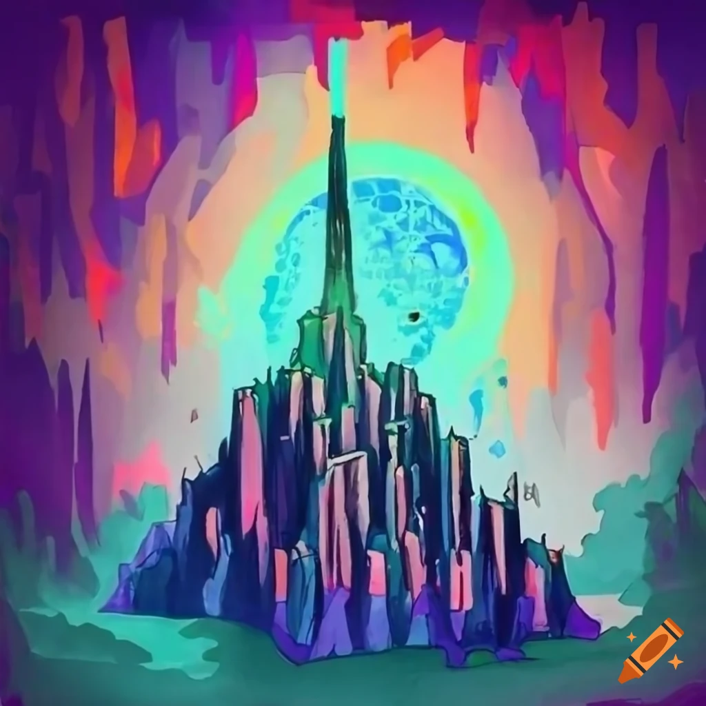 sketch of Minas Morgul
