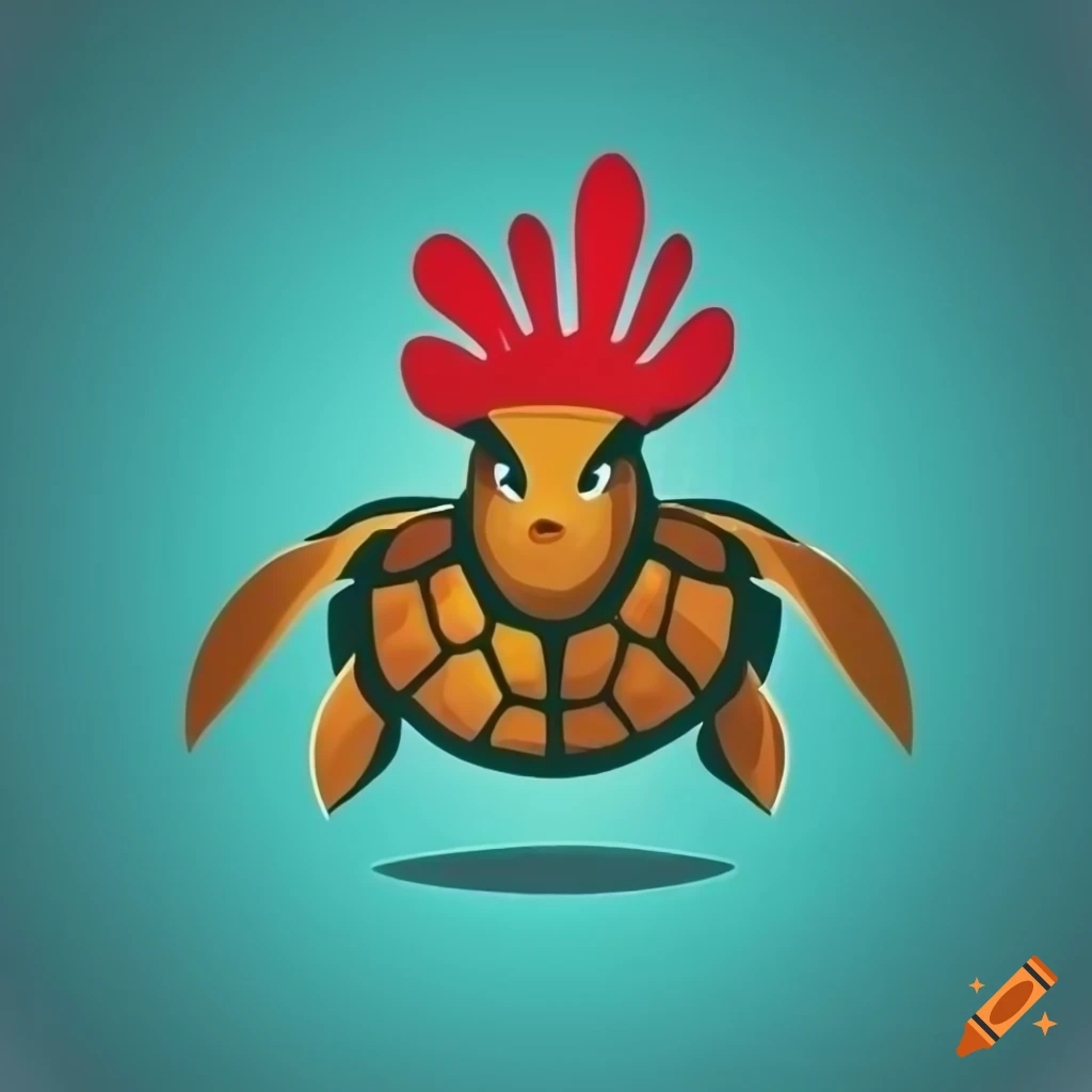 logo of a chicken turtle