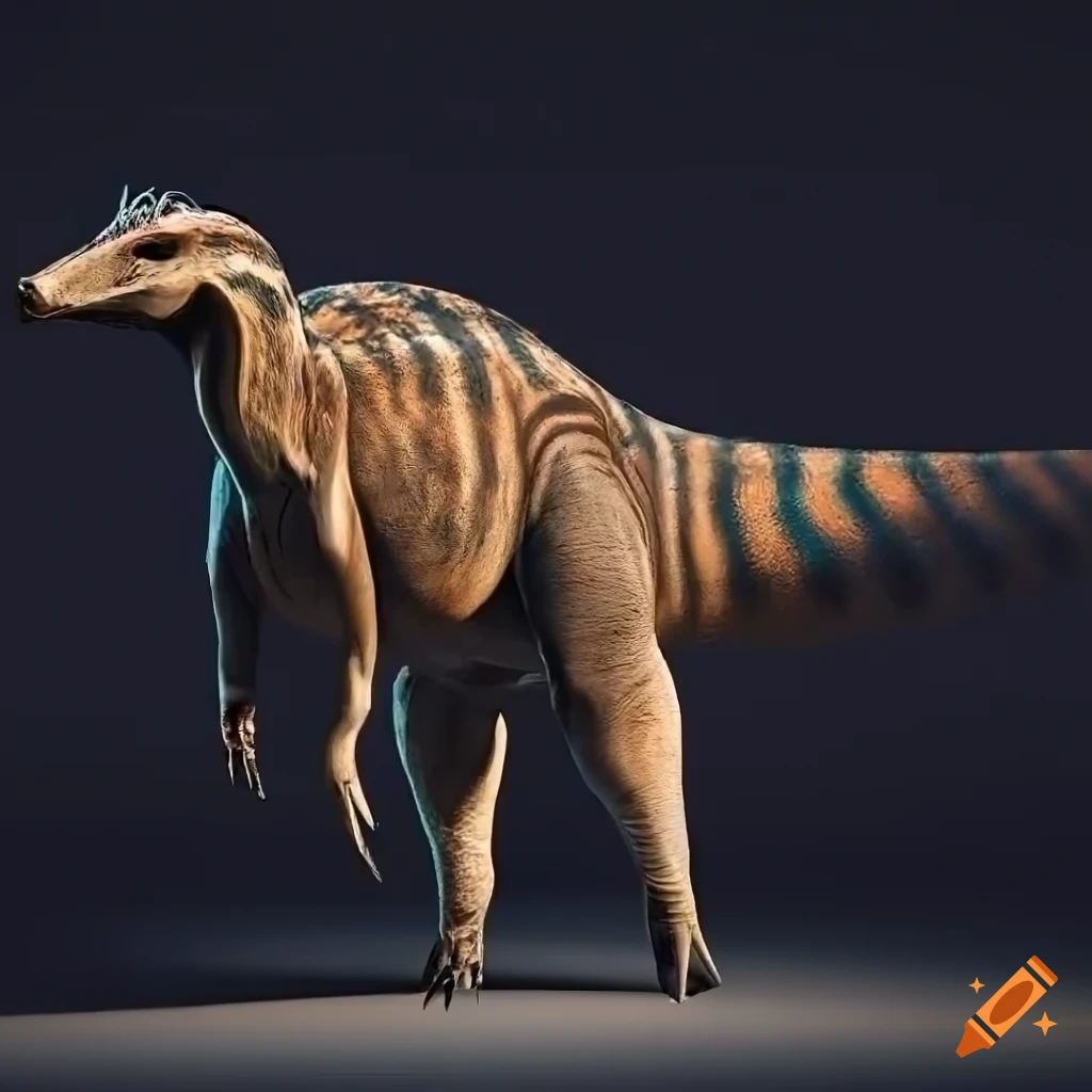 detailed image of a Iguanodon dinosaur