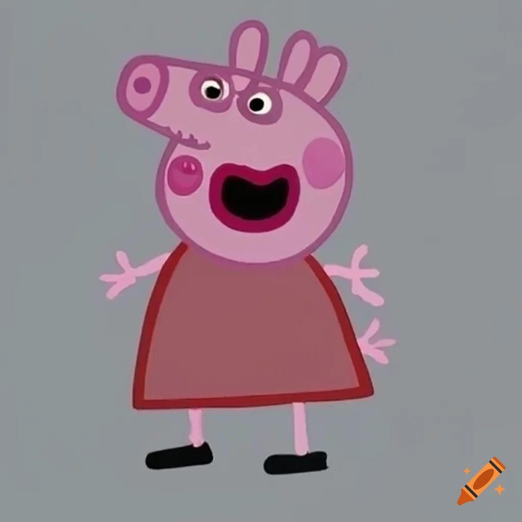 animated character of Peppa Pig