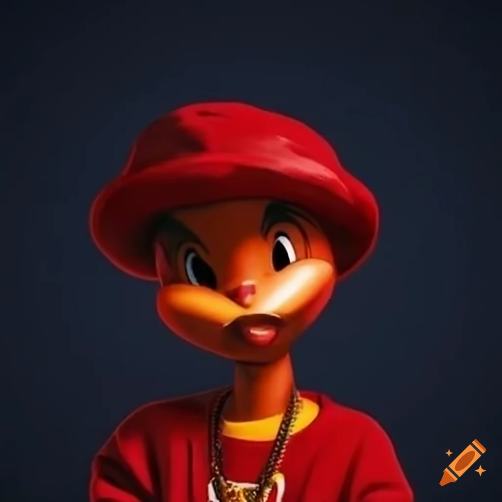colorful rap beats with Looney Tunes theme