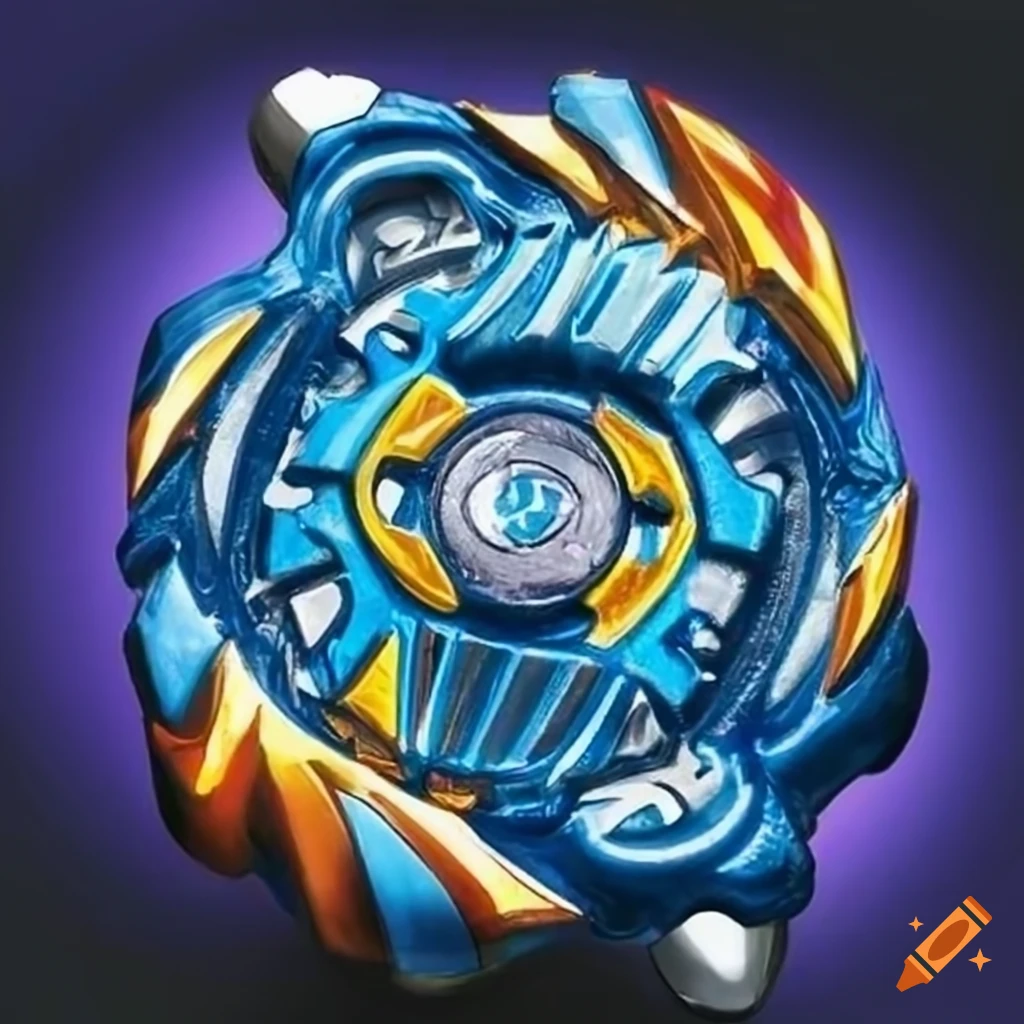 blue beyblade named Vixen