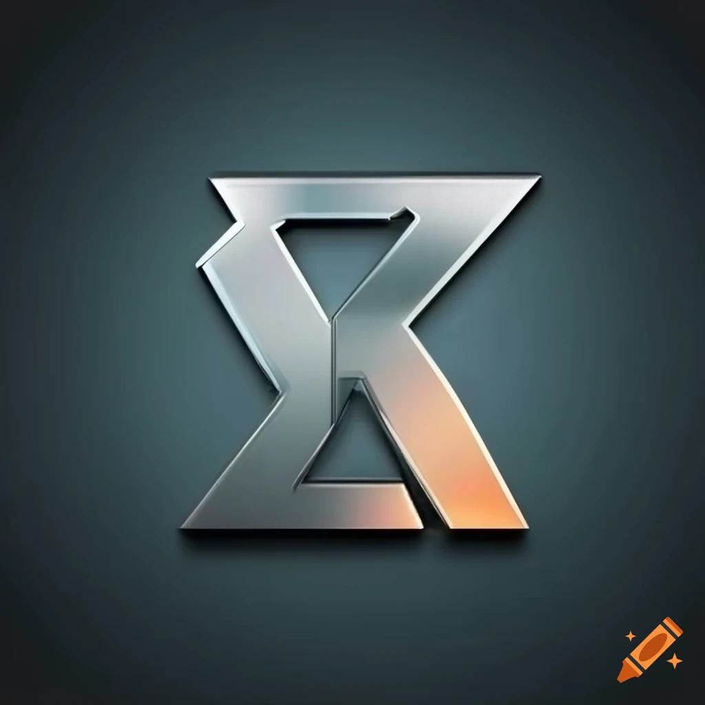 silver logo with sound sign and letter R