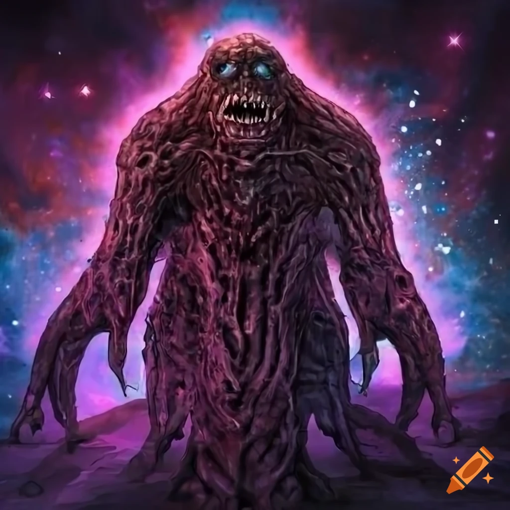 cosmic monster illustration