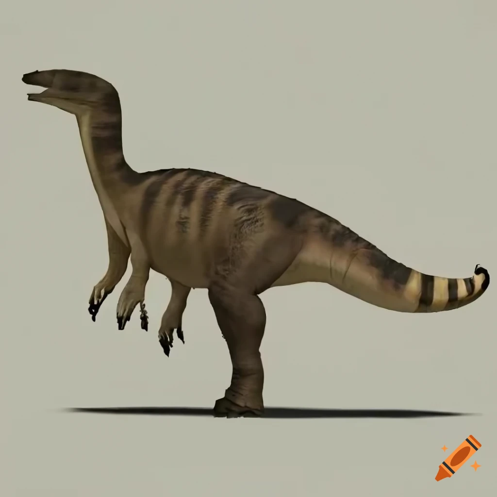 detailed image of a Iguanodon dinosaur