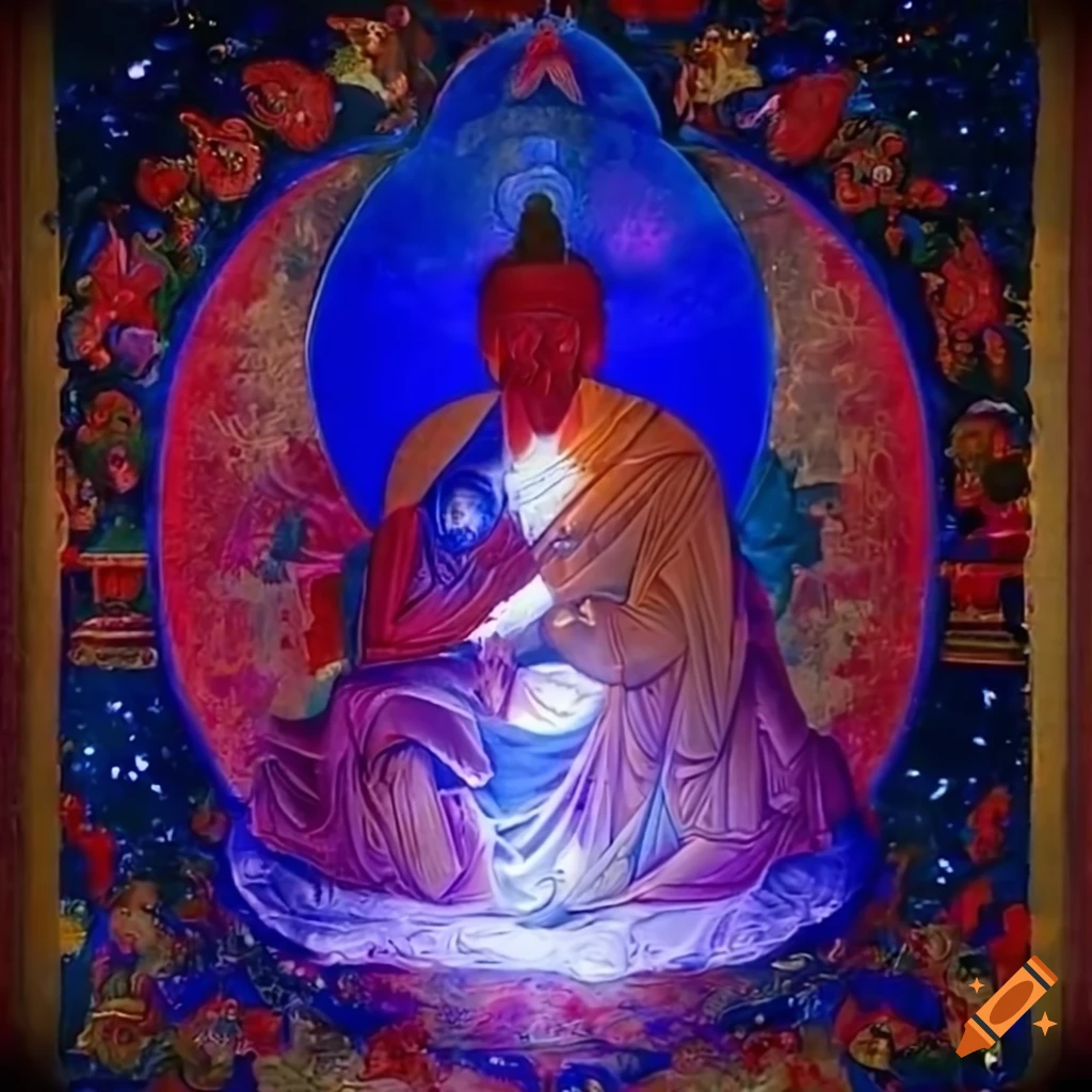 inspirational image of a spiritual guru