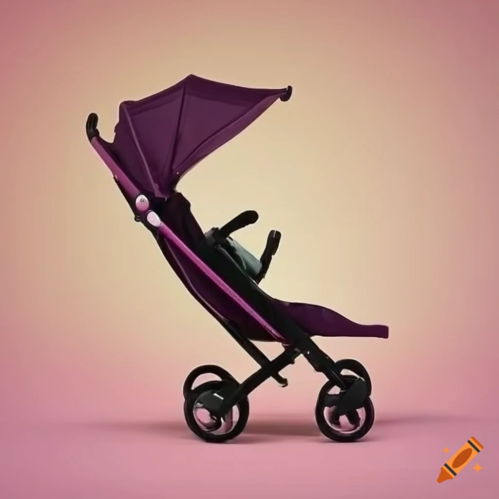 modern baby stroller with stylish design