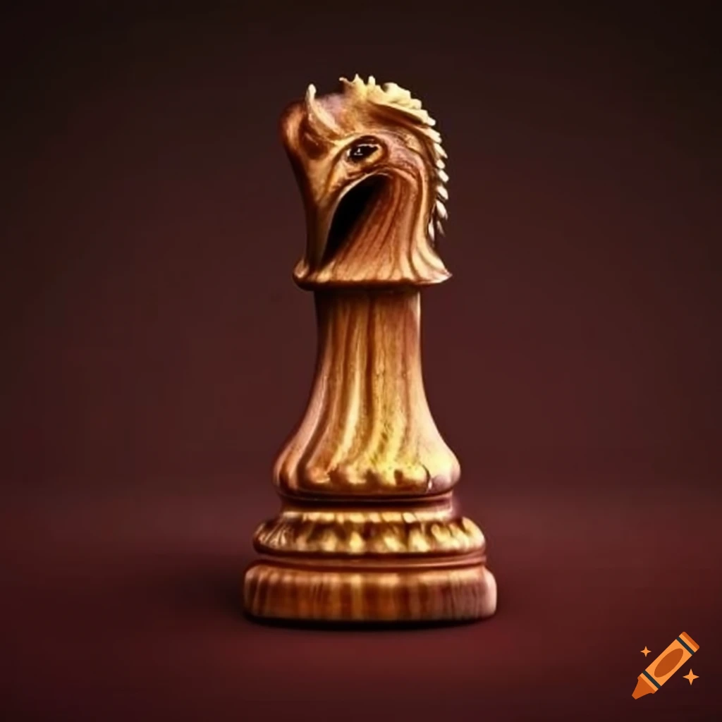 Persian griffin shirdal chess piece