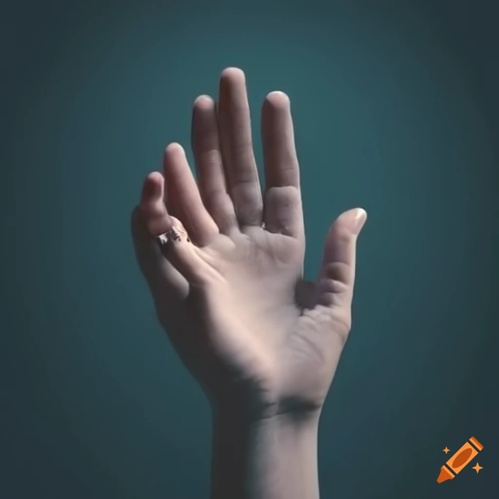 close-up of hands
