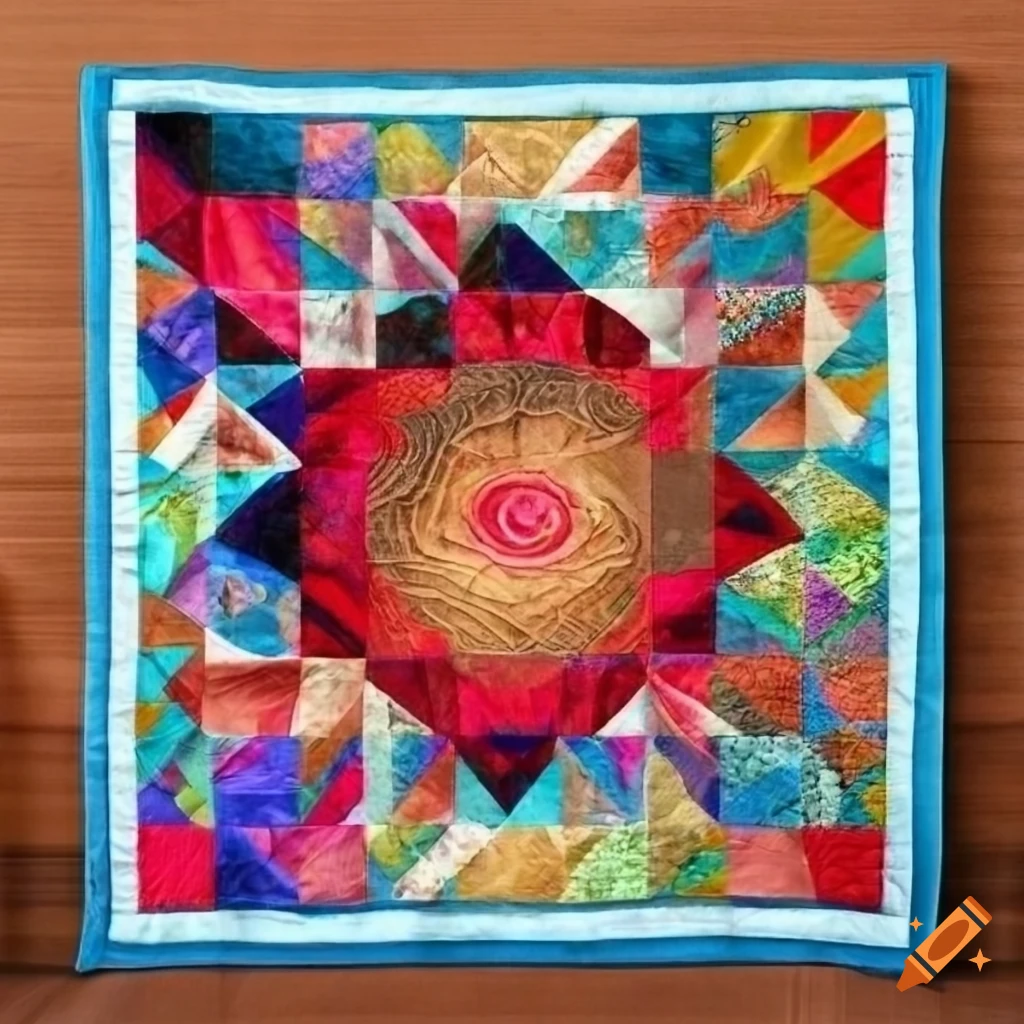 3D art quilt