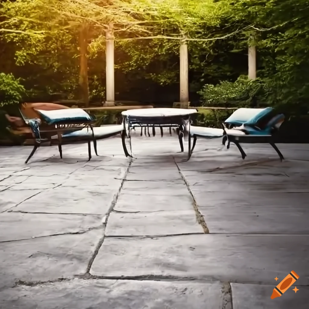 concrete patio design