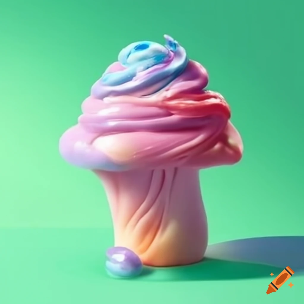 colorful slime artwork