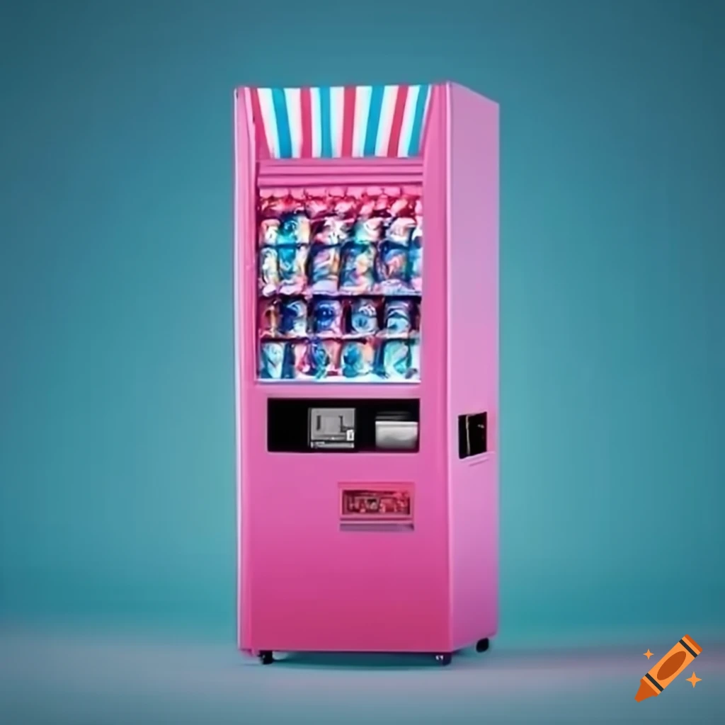 popcorn vending machine at a cinema set