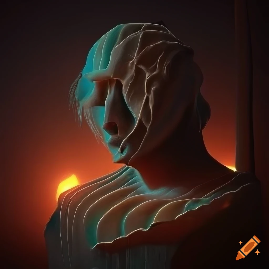 hyperrealistic octane render of a symmetrical bonsai