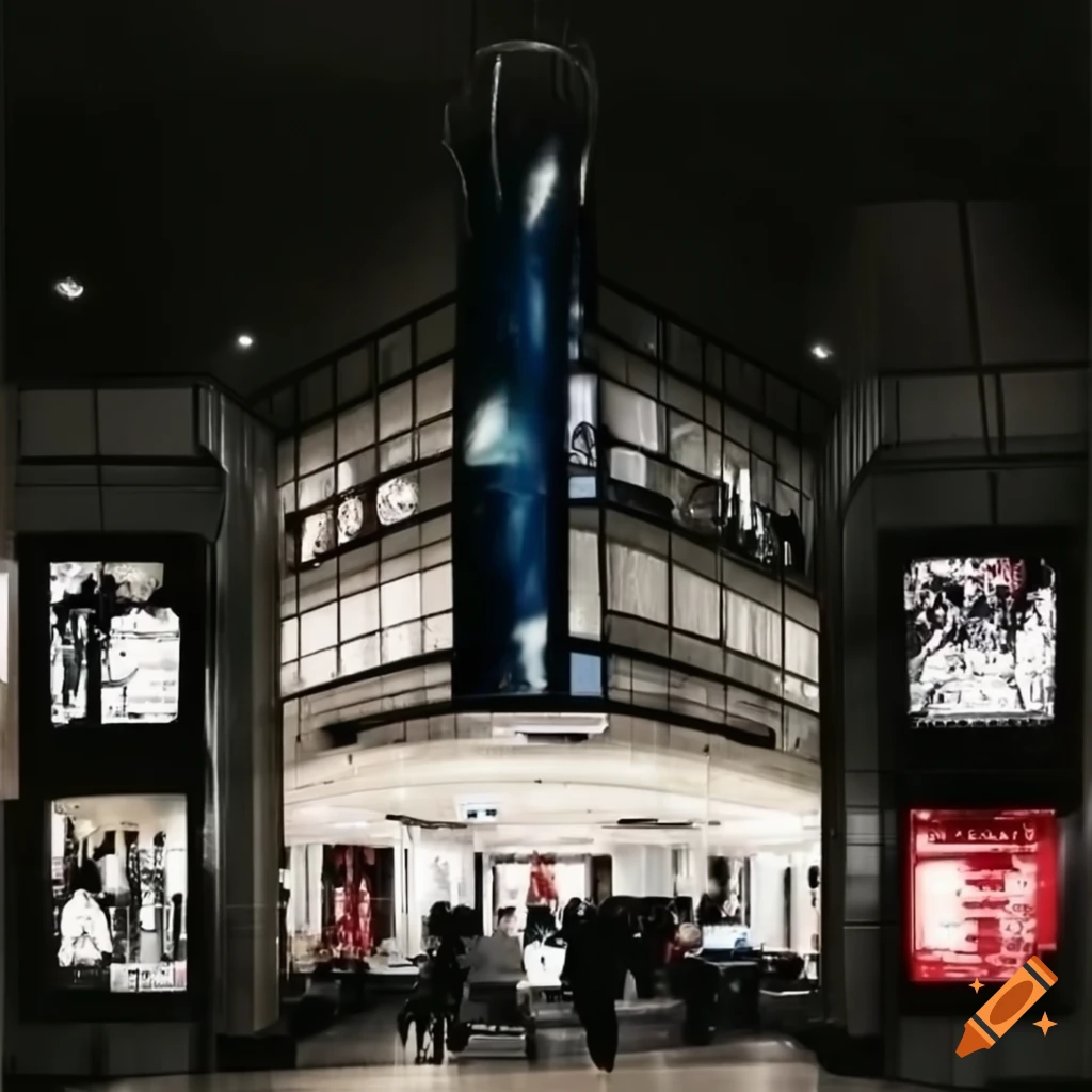 image of an analogue shopping mall