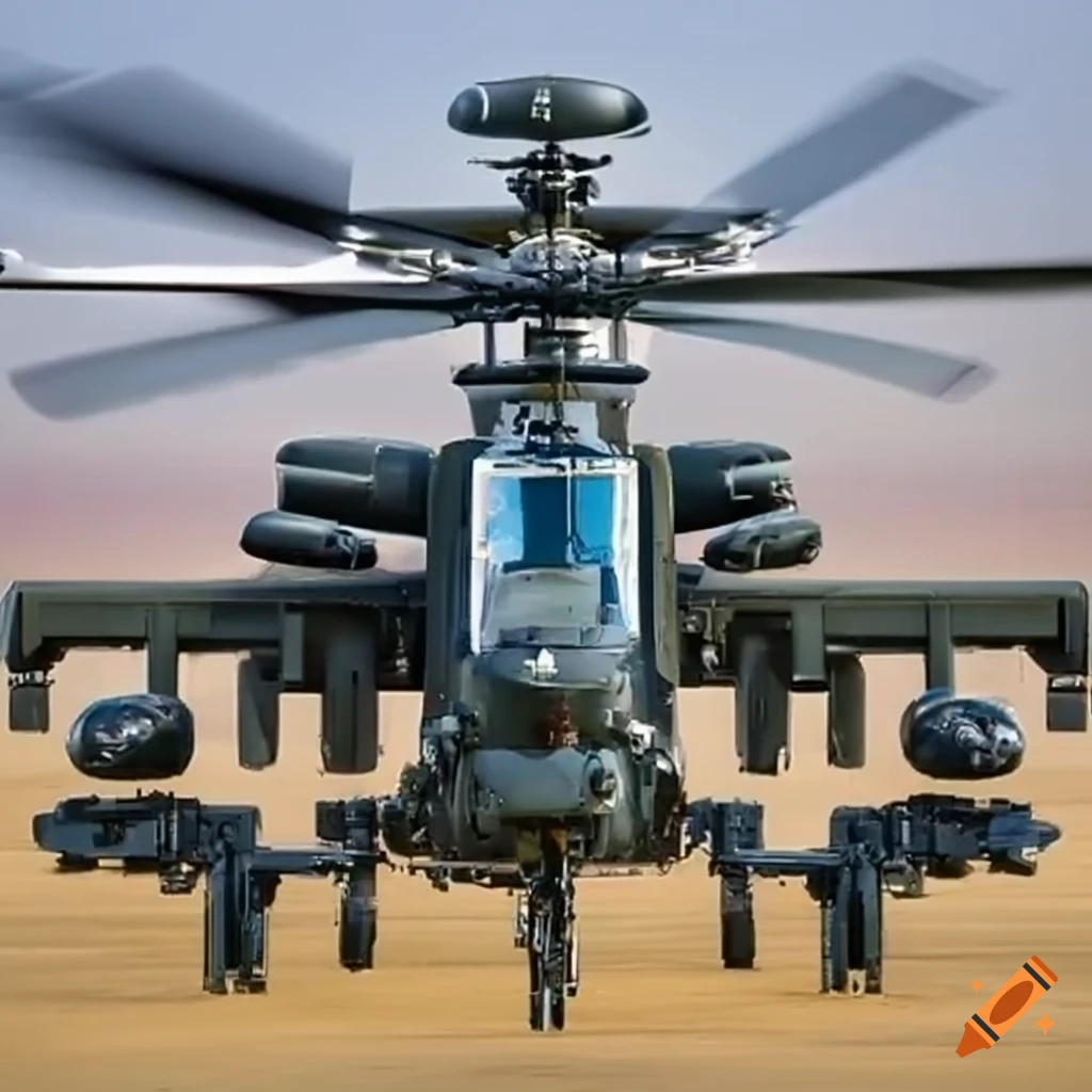 military attack helicopter