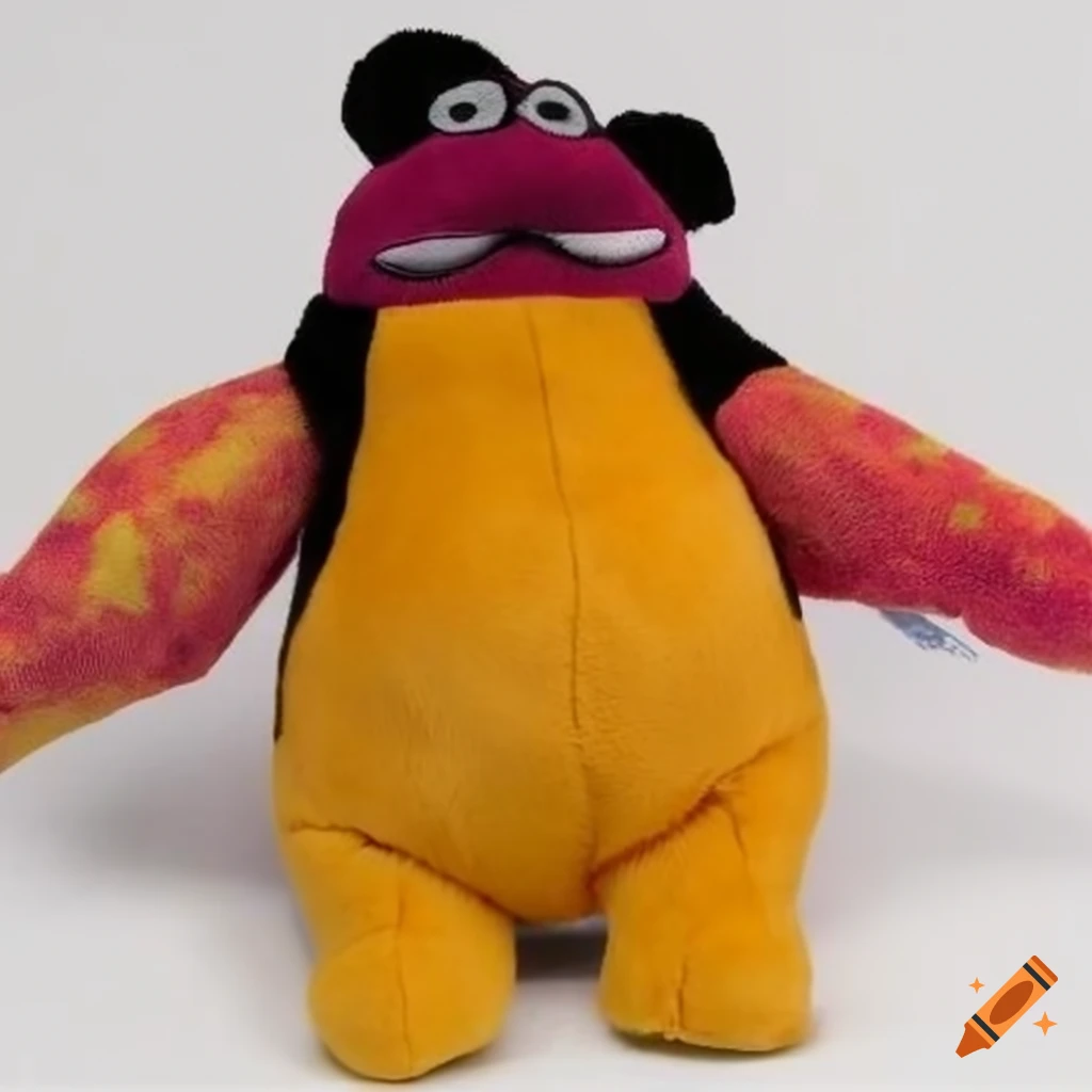 plushies of Mike Kelley characters