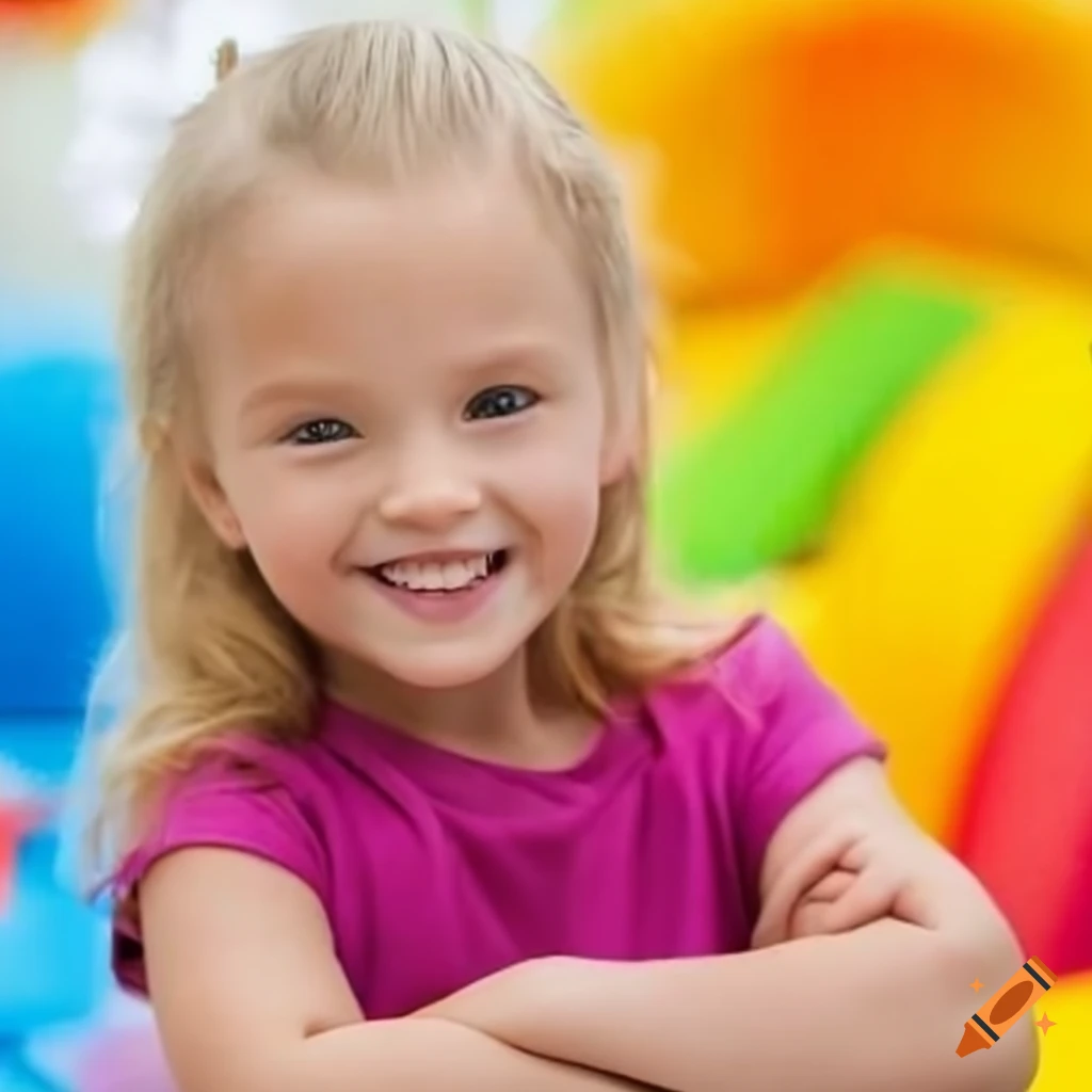 kids having fun in kindergarten