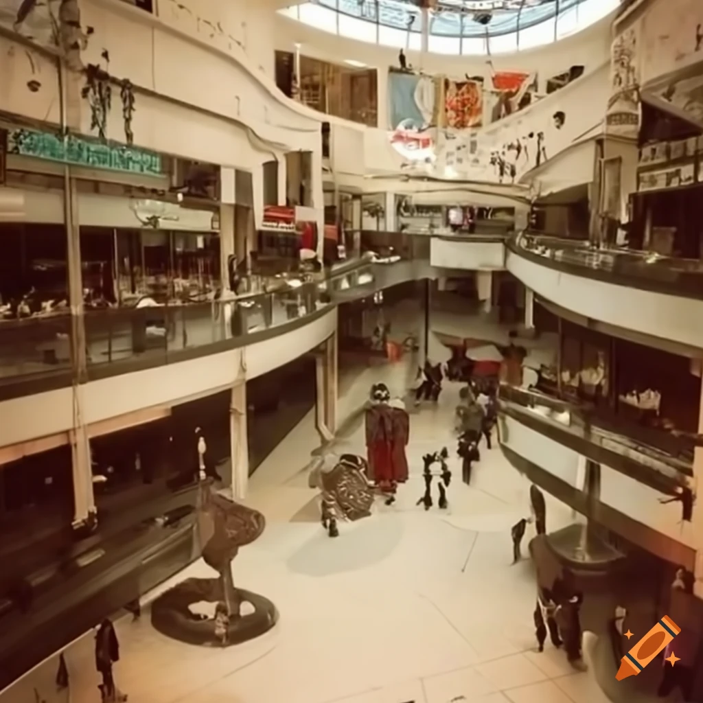 photo of an anthropogene shopping mall