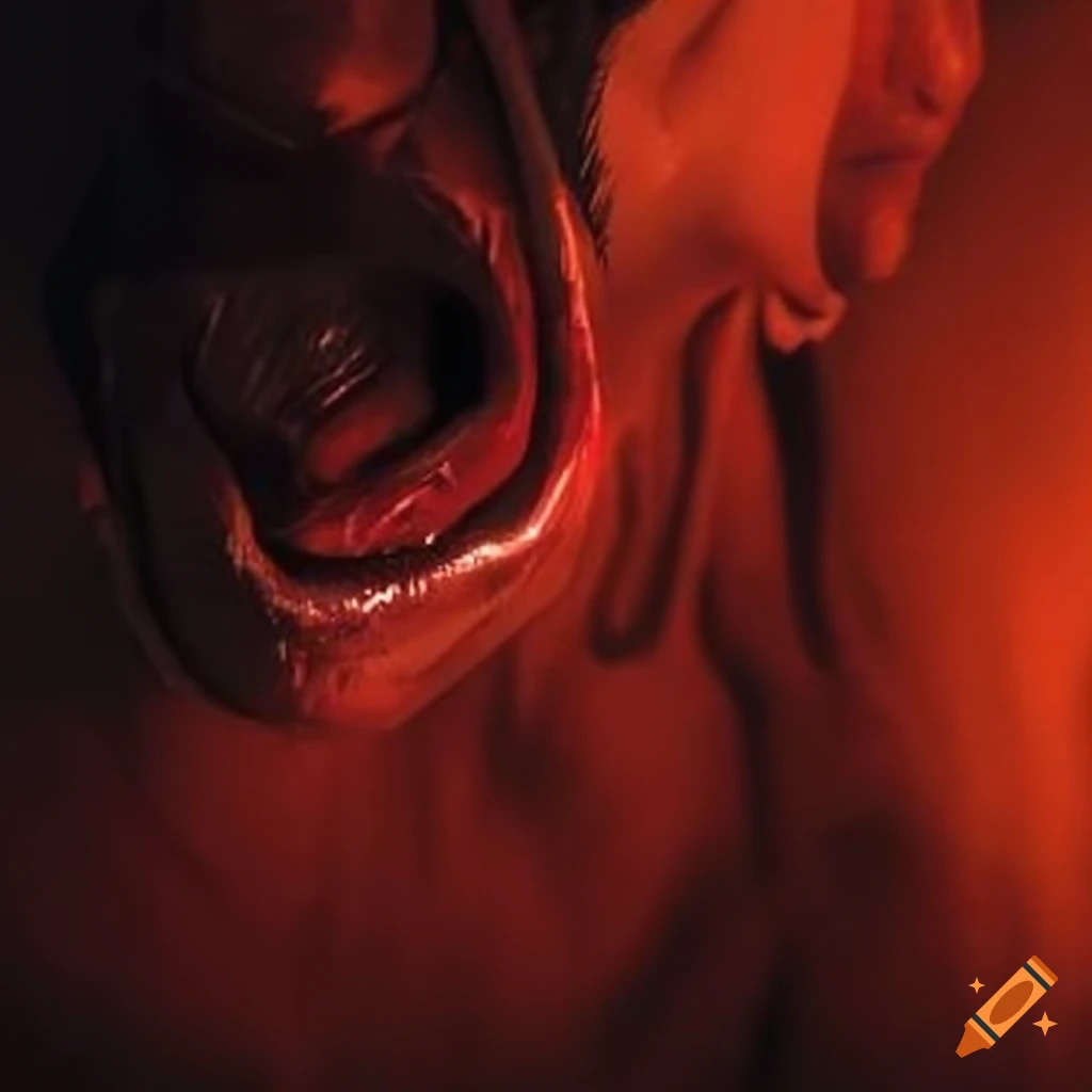 image of a deep cut with bleeding