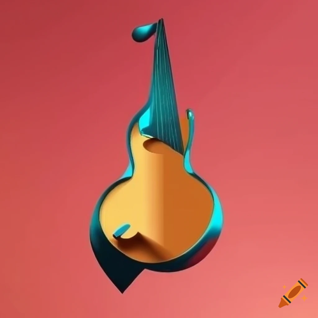cubist minimalist musical instrument