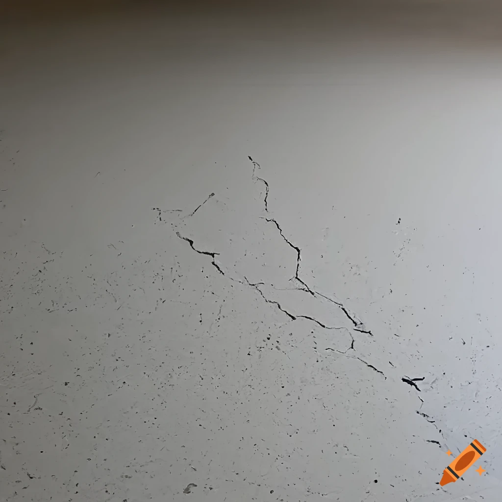 image of cracked concrete and epoxy garage floor