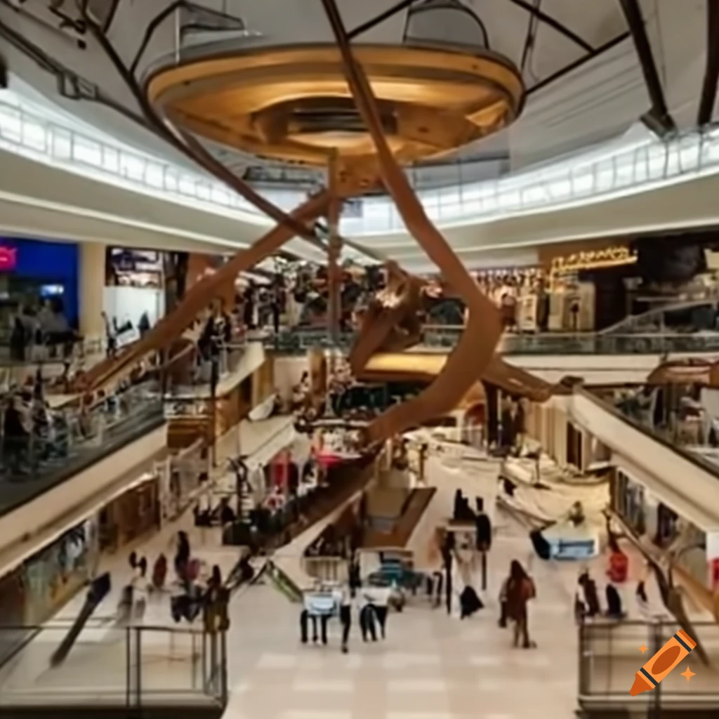 image of an anthropogenic shopping mall