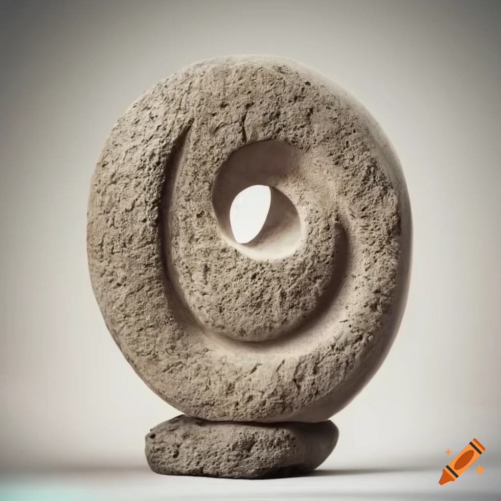 stone carving of the word JOY