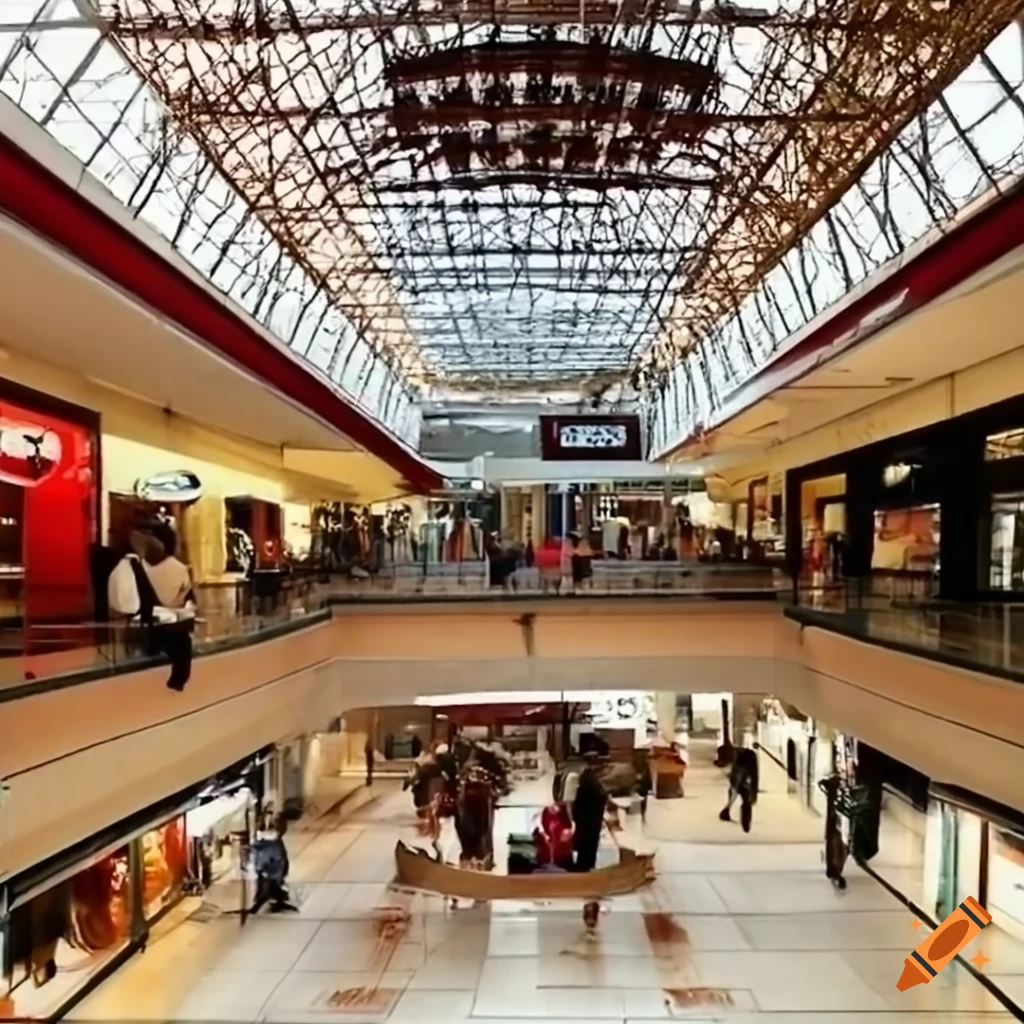photo of an anthropogene shopping mall