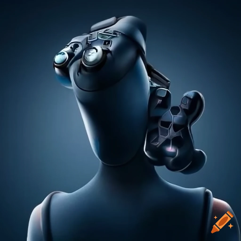 person holding a Playstation controller