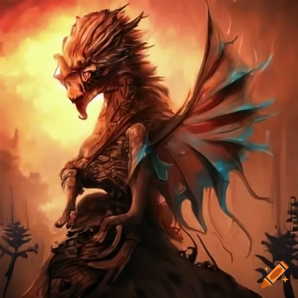 dark fantasy forest artwork