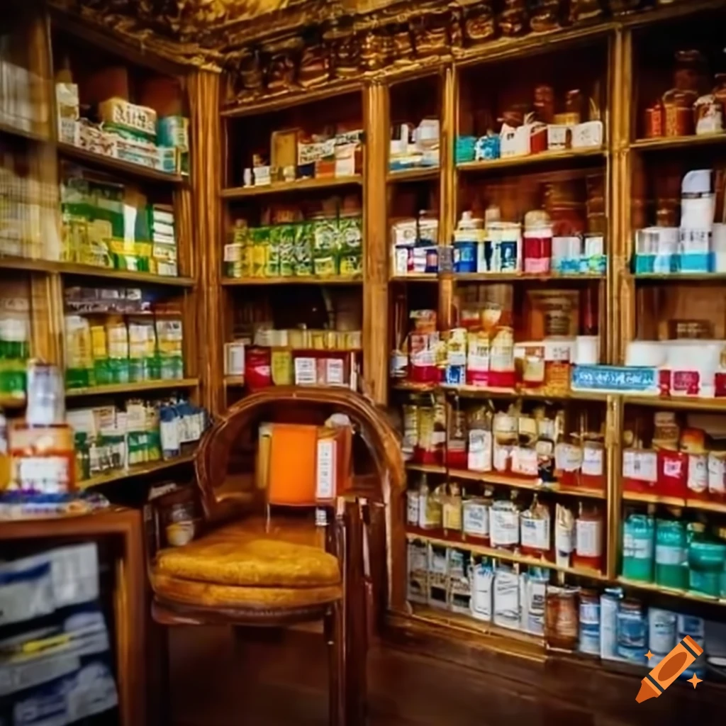 La Farmacia de Pedro with Jarritos on display
