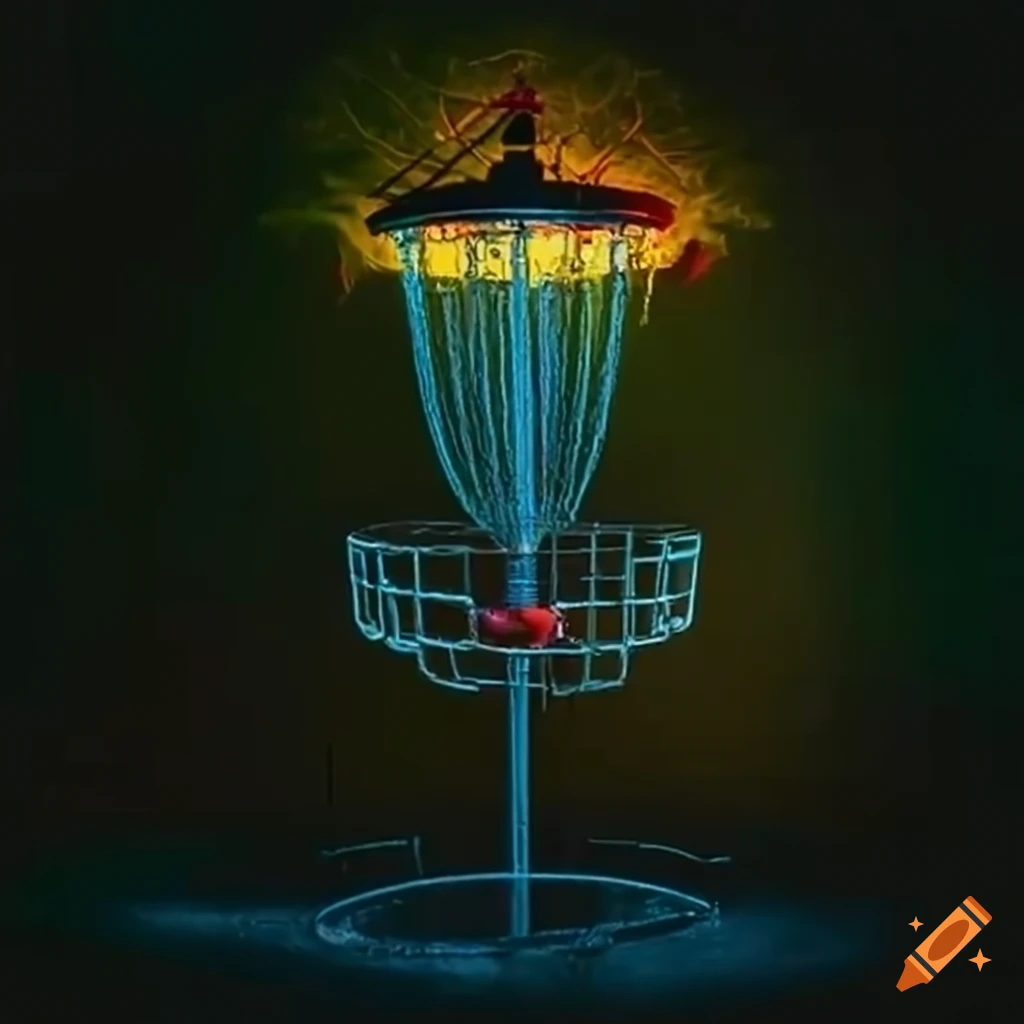 image of King Gizzard band playing disc golf