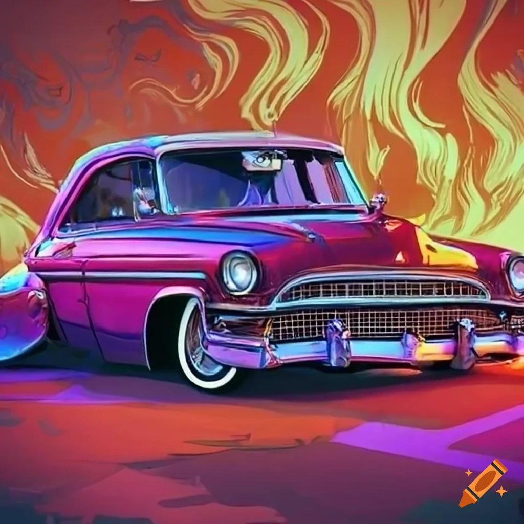image of a lowrider car