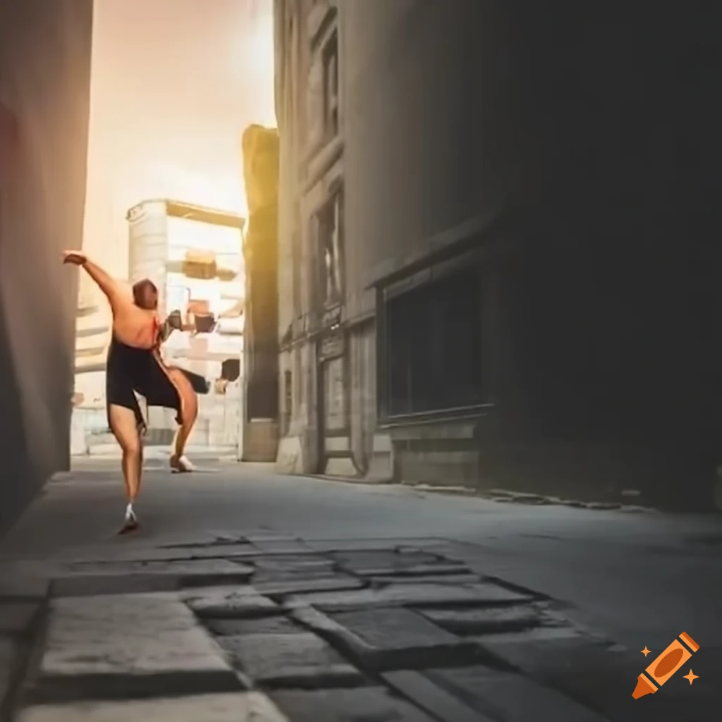 image of captivating parkour realms