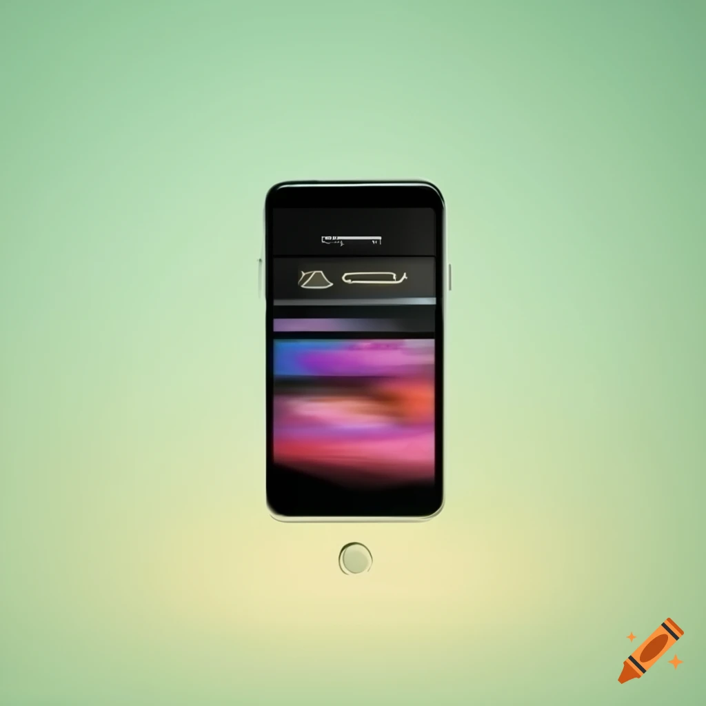 modern mobile app screen with foreign language text