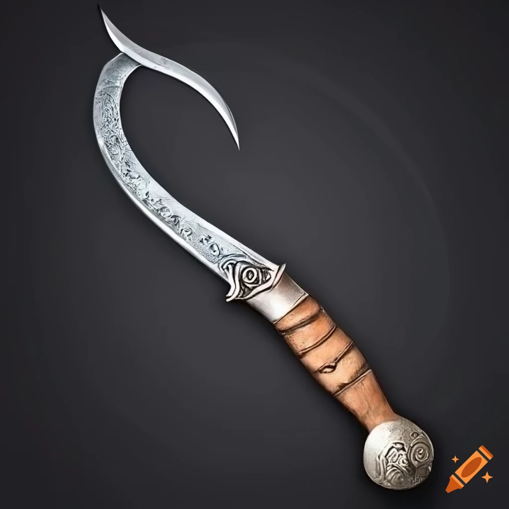 curved blade dagger
