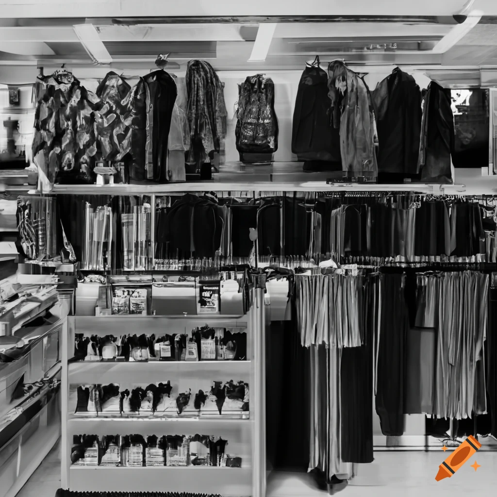 image of an analogue shopping mall