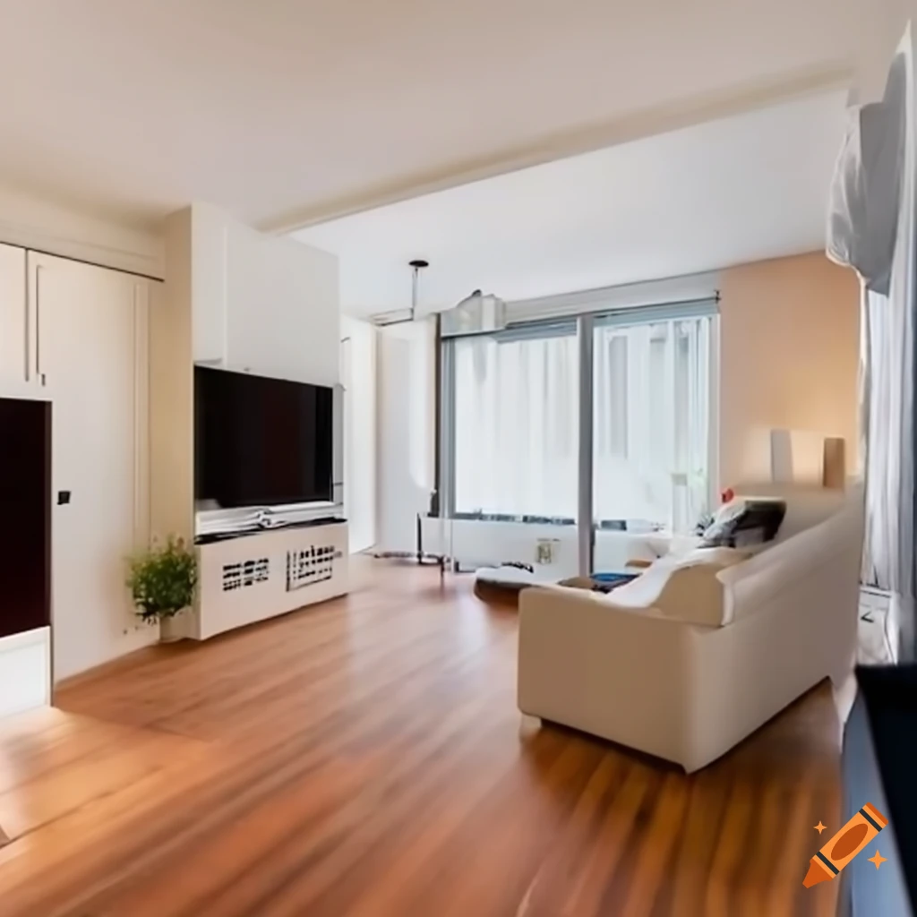 interior of a customer's apartment