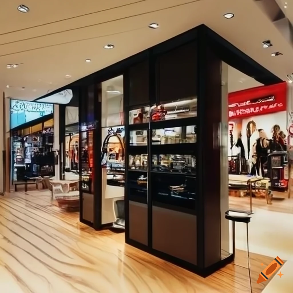 image of an analogue shopping mall