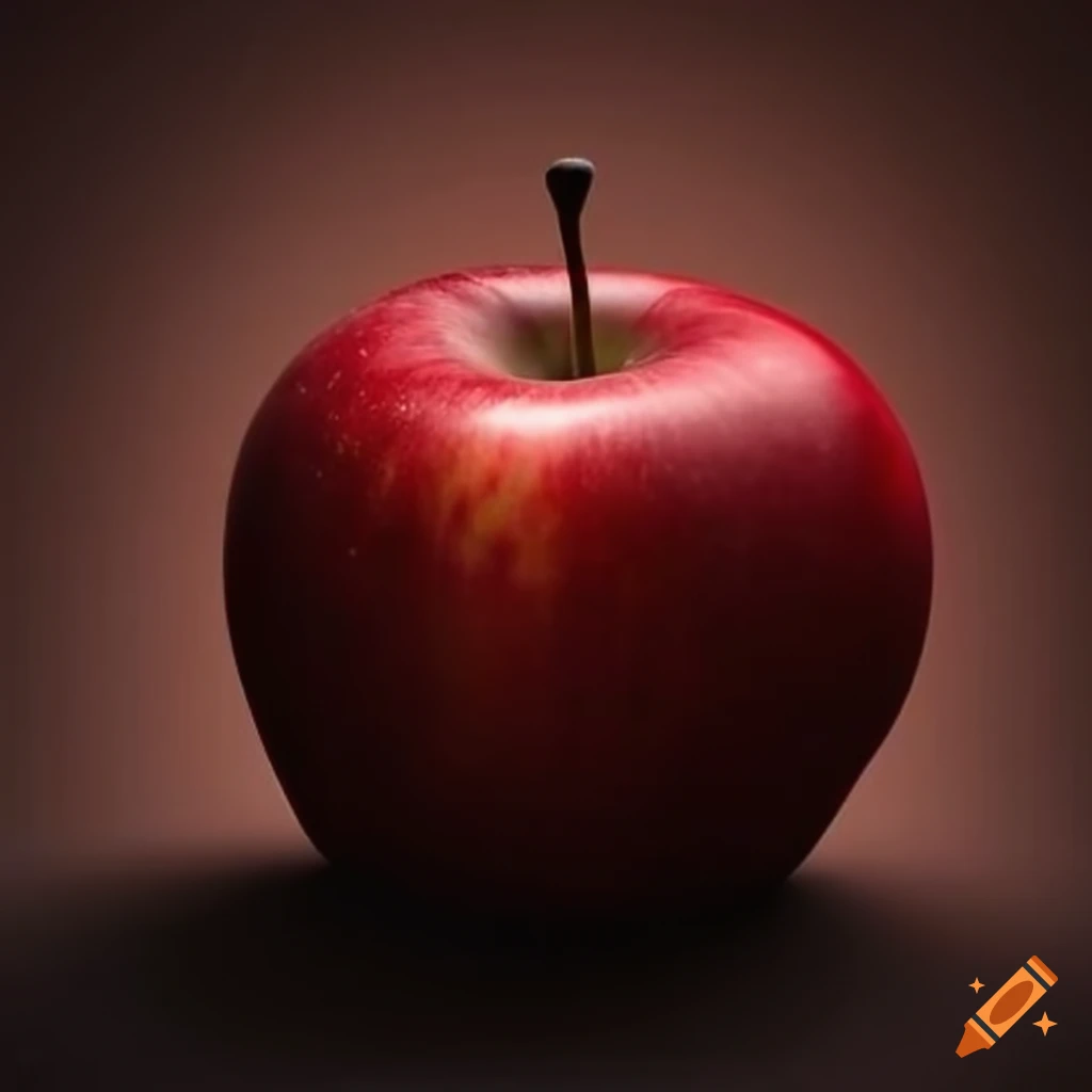 red apple