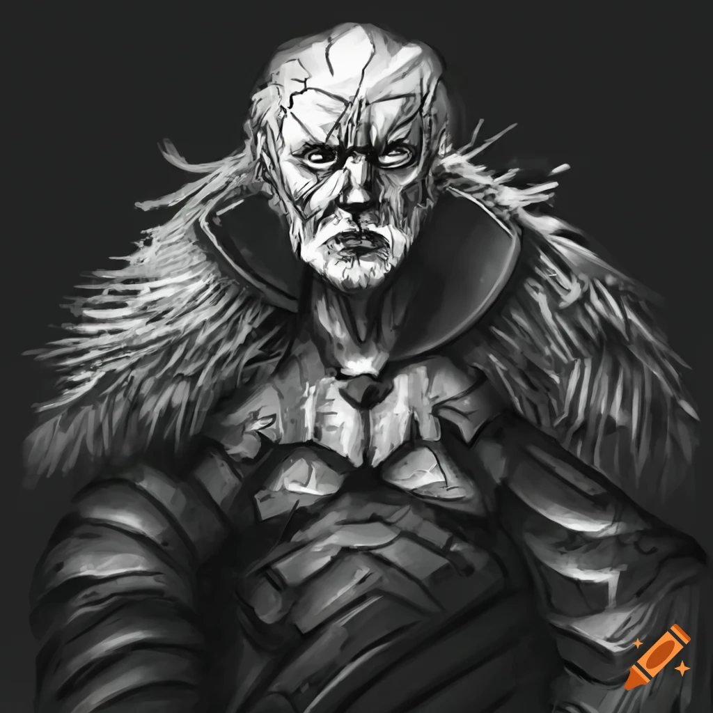 illustration of Magnus Caebel, the King of Torvarr