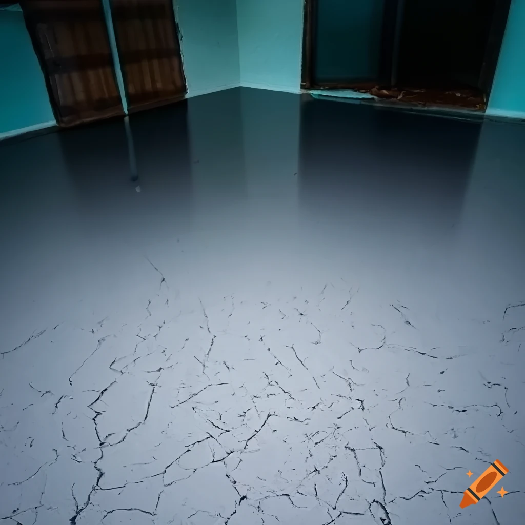 cracked epoxy garage floor