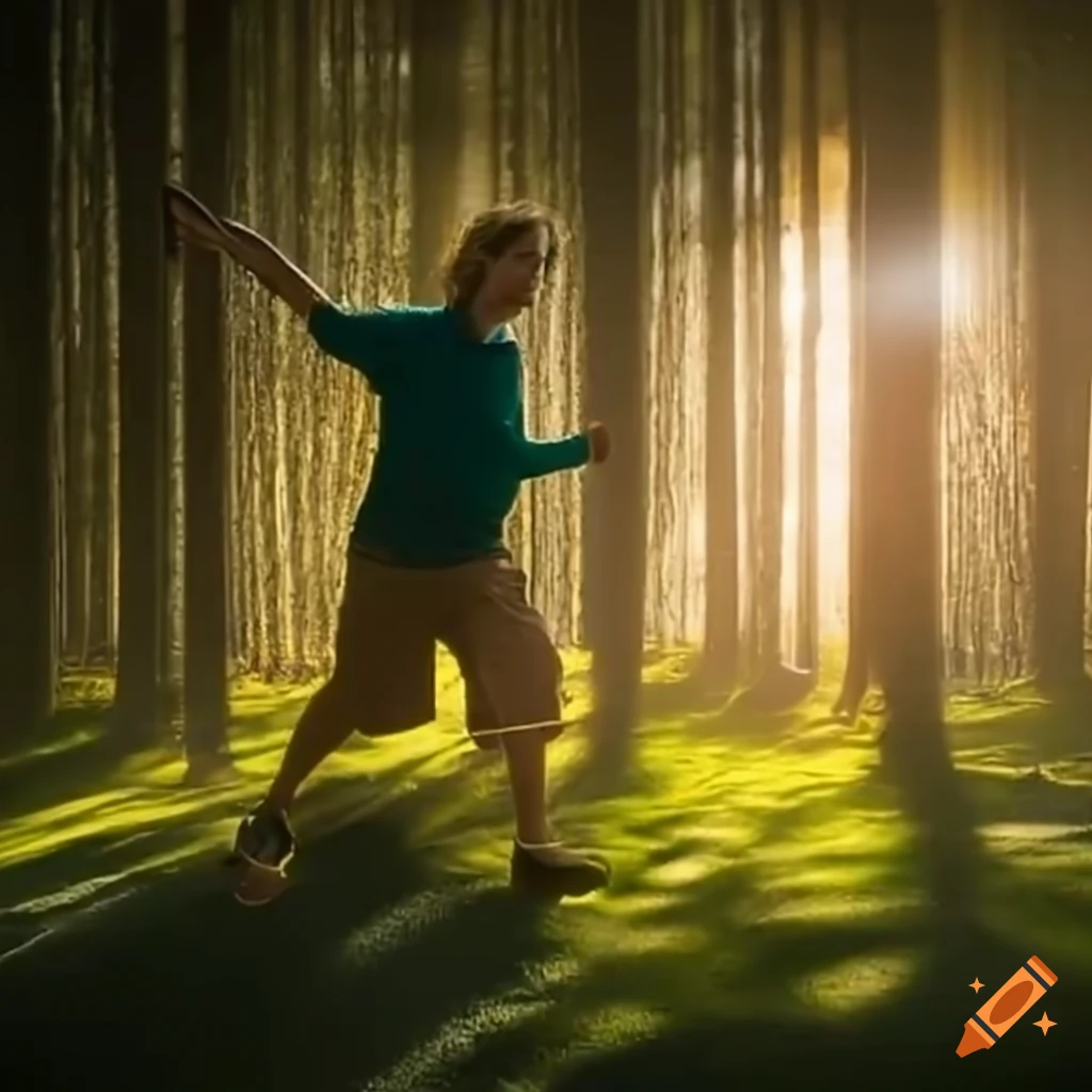 Stu Mackenzie playing disc golf