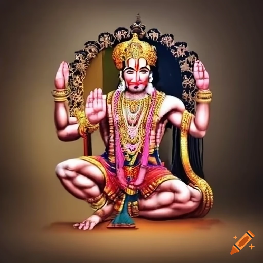 Hanuman ji in Ayodhya